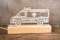 Preview: Lampe / Nachtlicht Krankenwagen